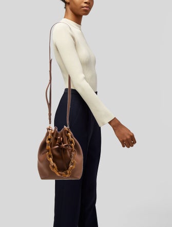 Mansur Gavriel Leather Bucket Bag