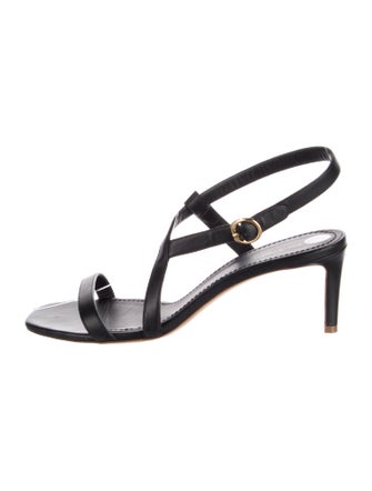 Mansur Gavriel Leather Slingback Sandals