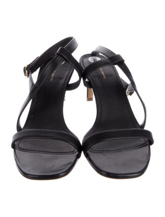 Mansur Gavriel Leather Slingback Sandals