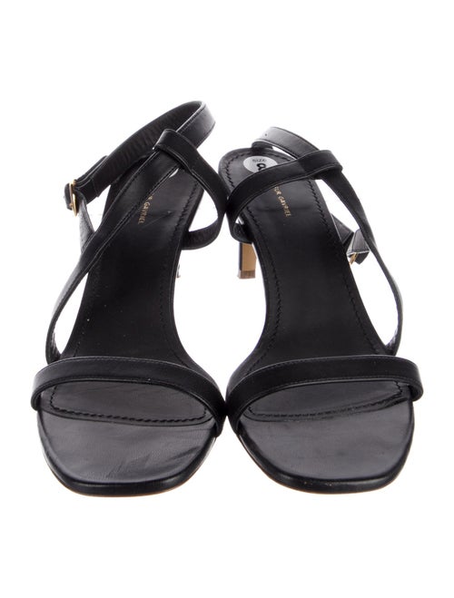 Mansur Gavriel Leather Slingback Sandals