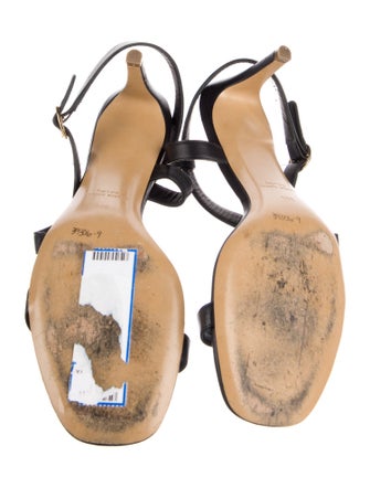 Mansur Gavriel Leather Slingback Sandals