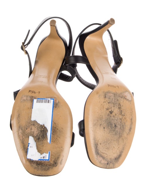 Mansur Gavriel Leather Slingback Sandals