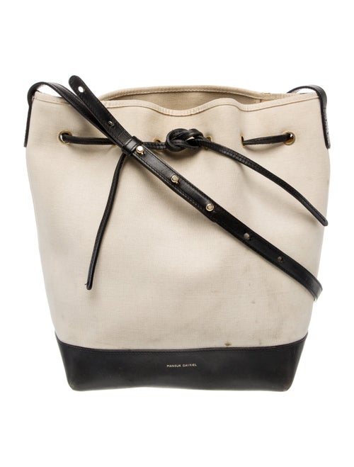 Mansur Gavriel Canvas Bucket Bag
