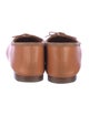 Mansur Gavriel Leather Bow Accents Ballet Flats