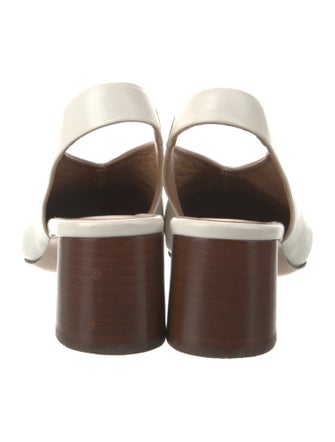 Mansur Gavriel Leather Slingback Pumps