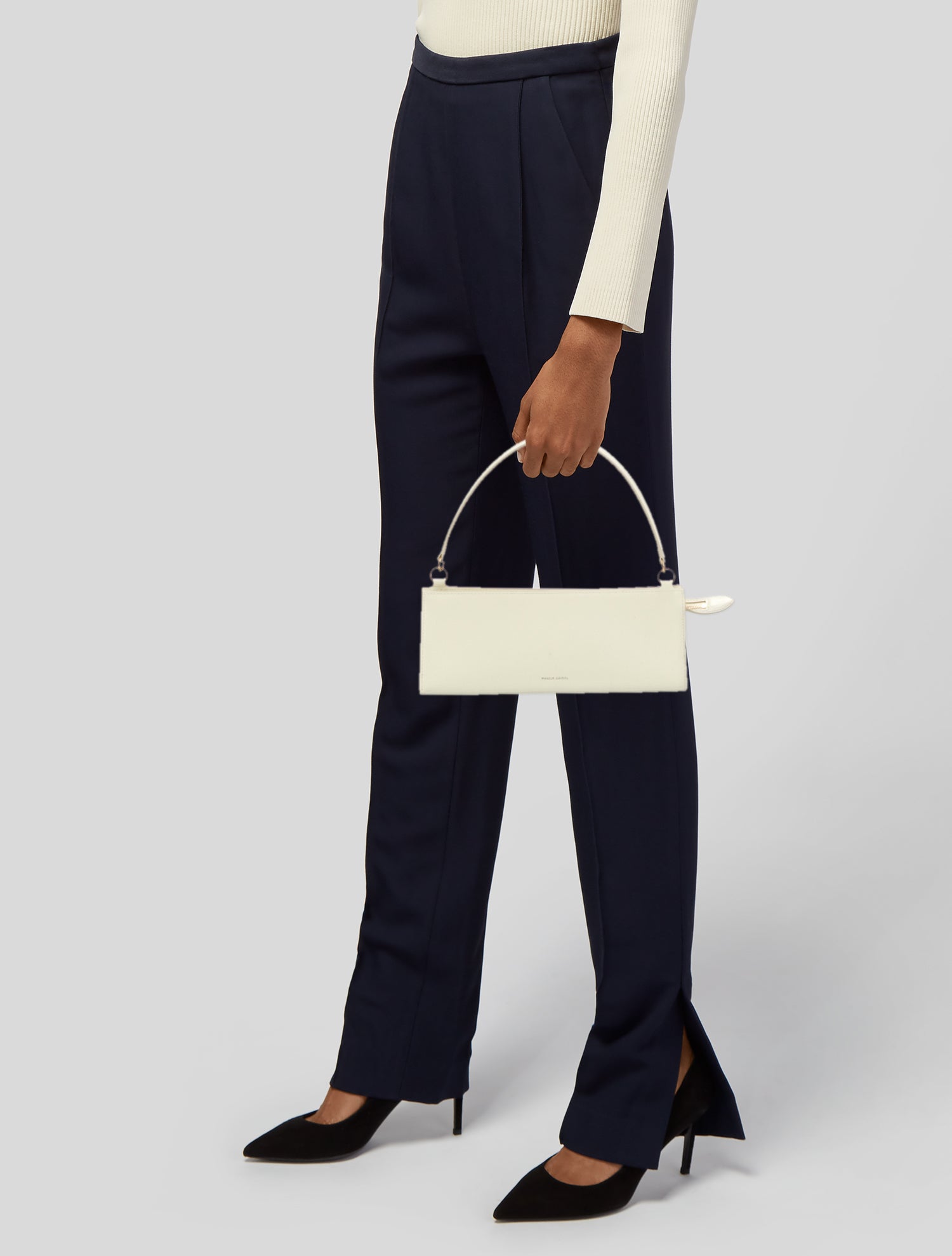 Mansur Gavriel Leather Top Handle Bag