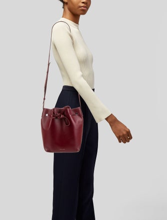 Mansur Gavriel Leather Bucket Bag