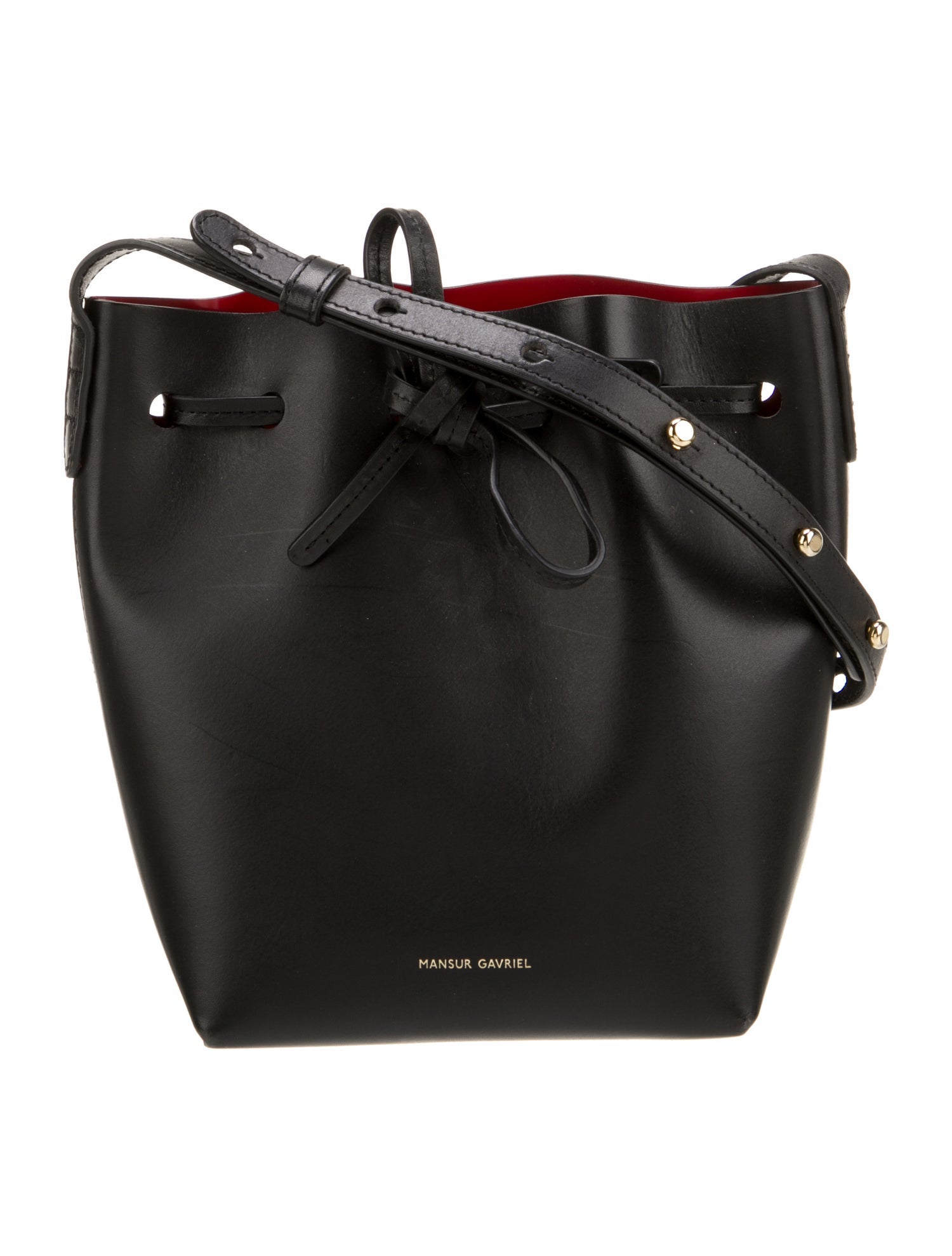 Mansur Gavriel Leather Shoulder Bag