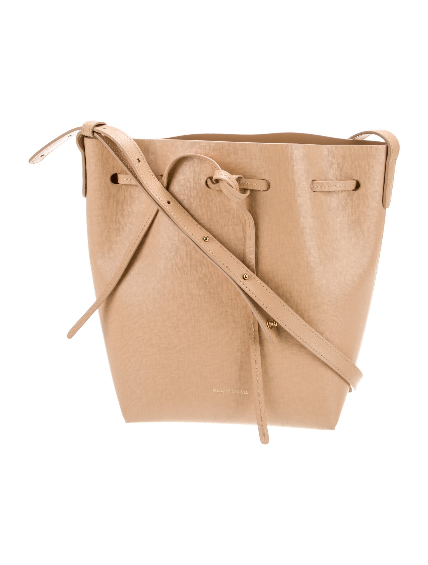 Mansur Gavriel Leather Bucket Bag
