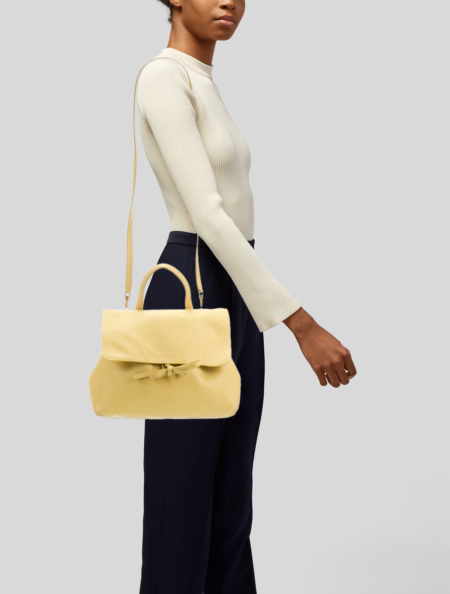 Mansur Gavriel Leather Crossbody Bag