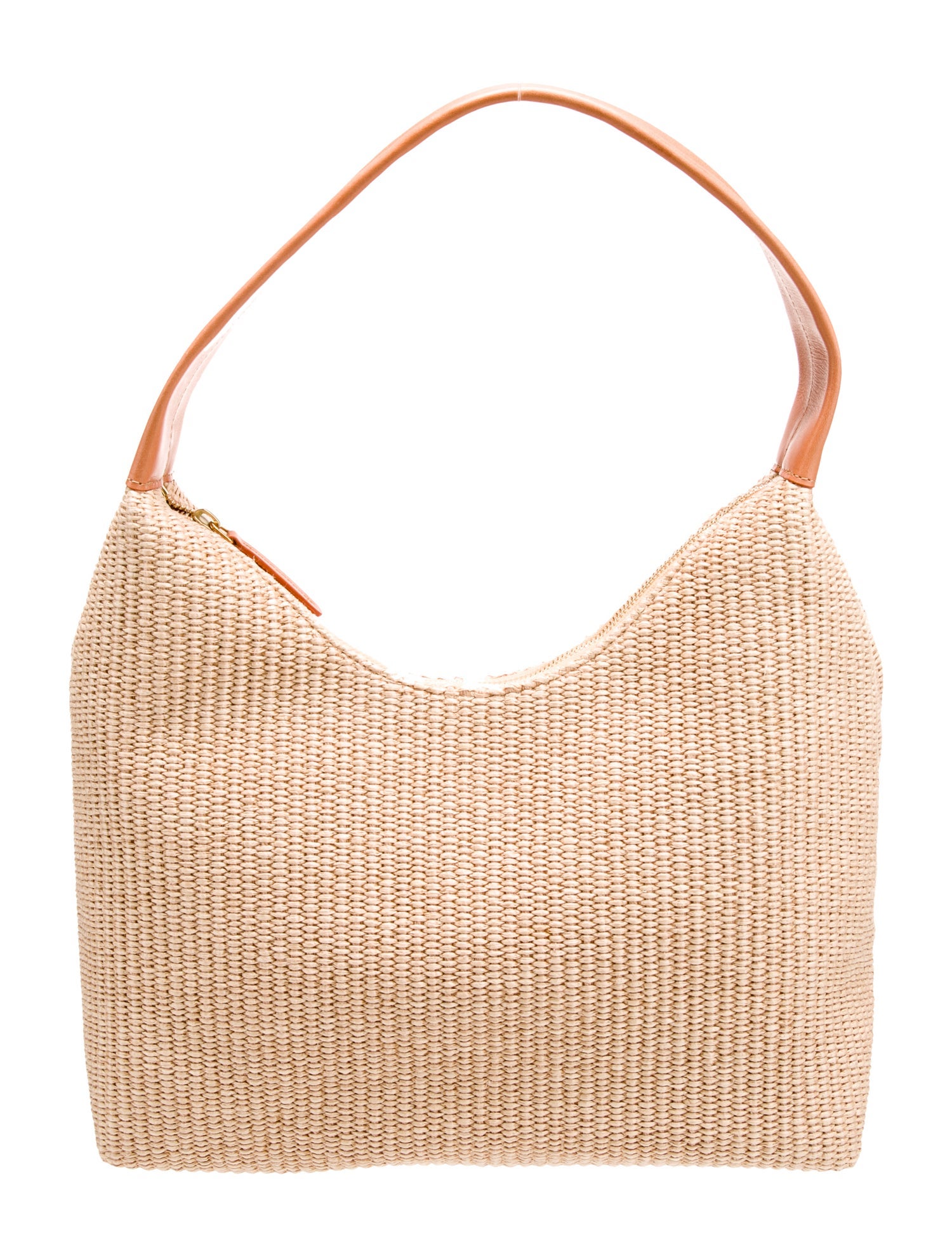 Mansur Gavriel Raffia Shoulder Bag
