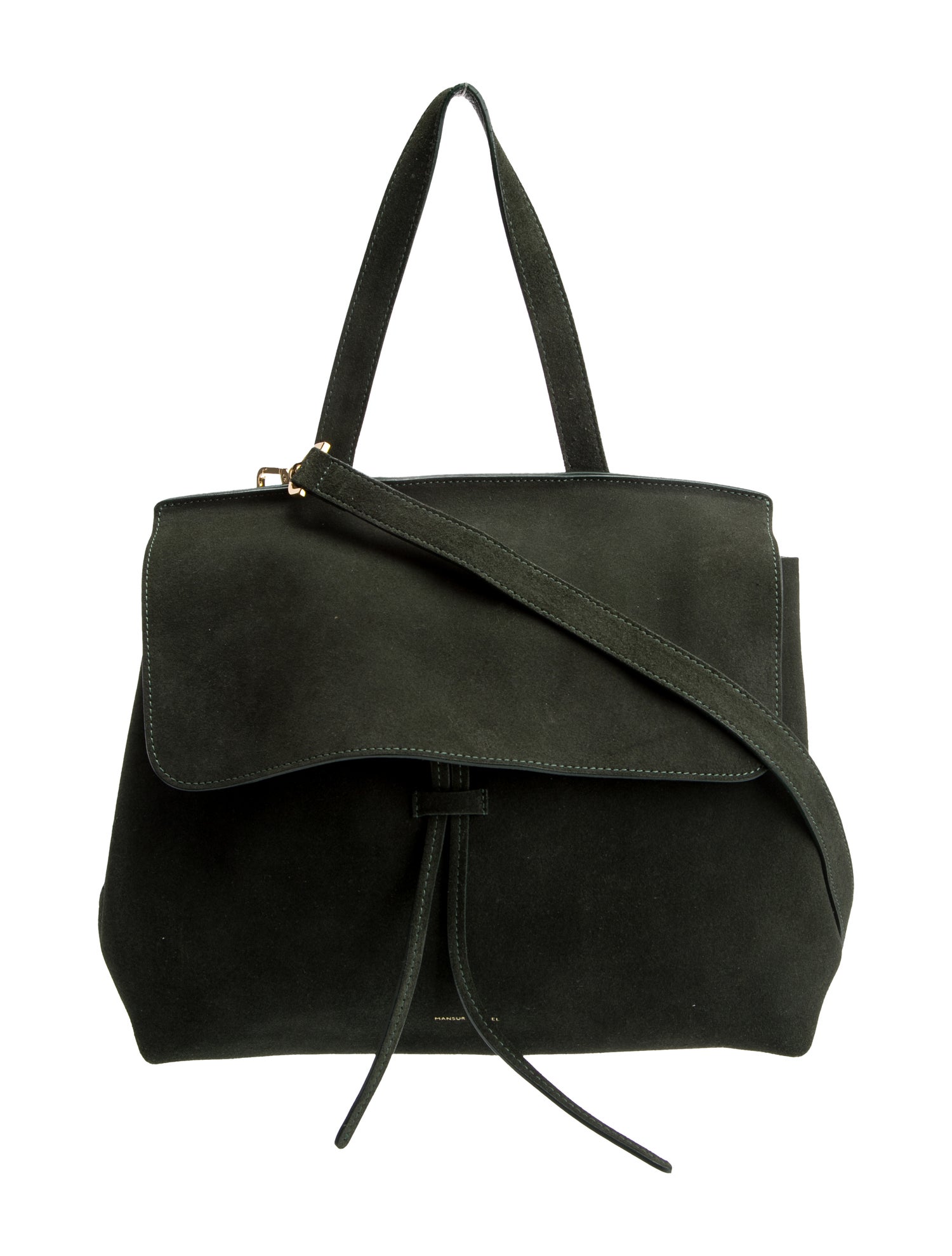 Mansur Gavriel Suede Top Handle Bag