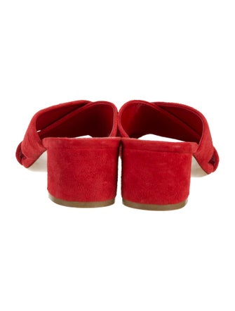 Mansur Gavriel Suede Slides