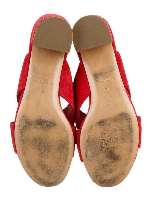 Mansur Gavriel Suede Slides