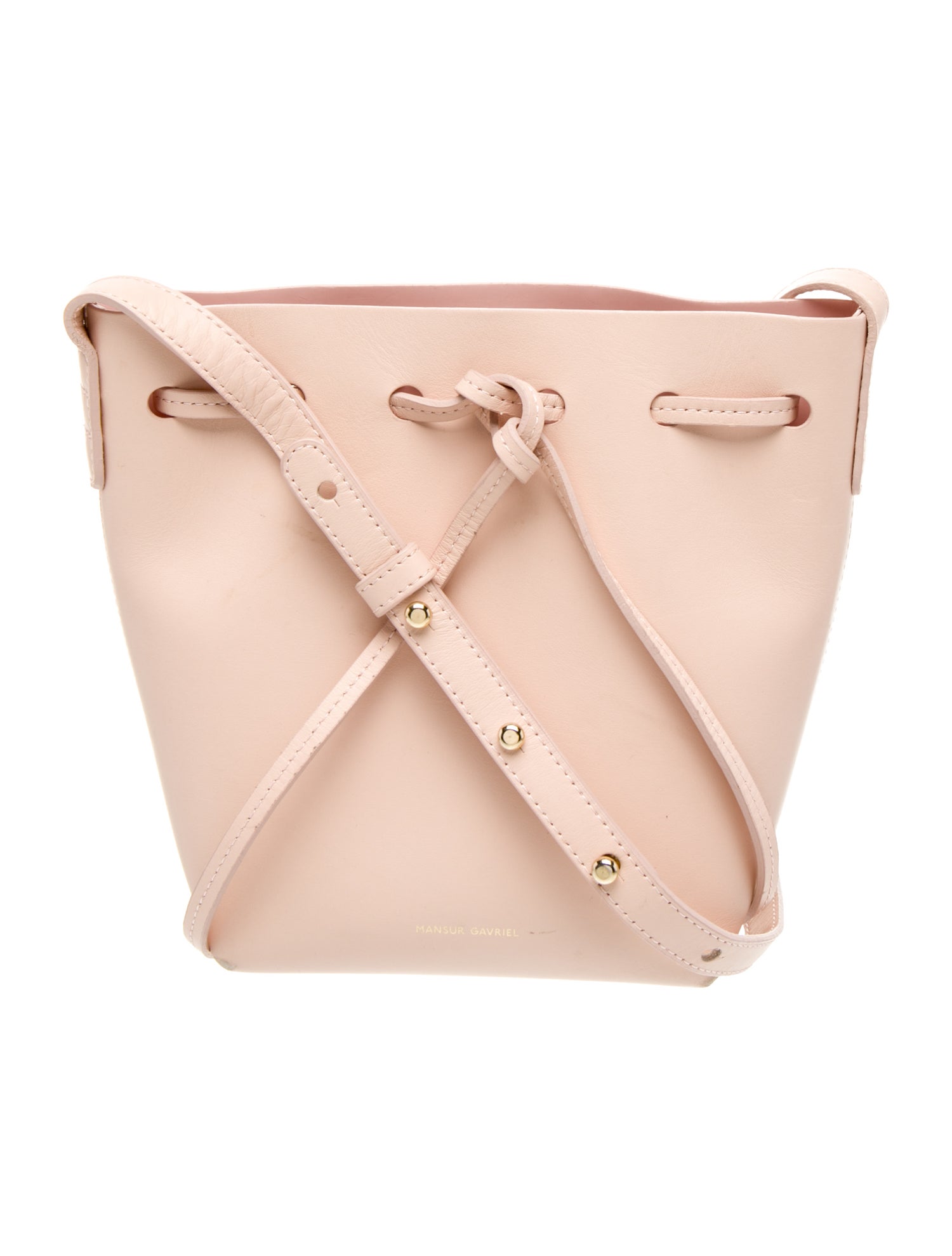 Mansur Gavriel Leather Bucket Bag