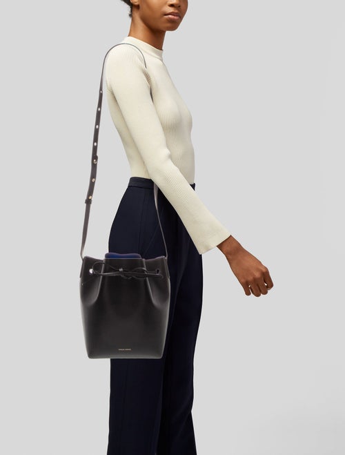 Mansur Gavriel Leather Bucket Bag