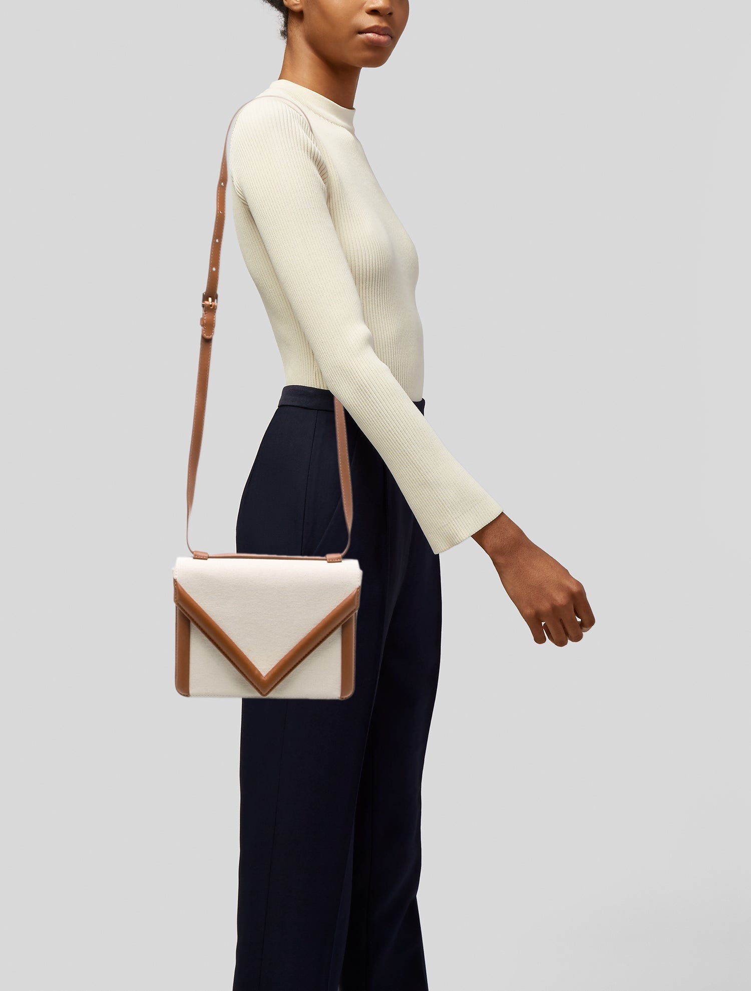 Mansur Gavriel Canvas Messenger Bag