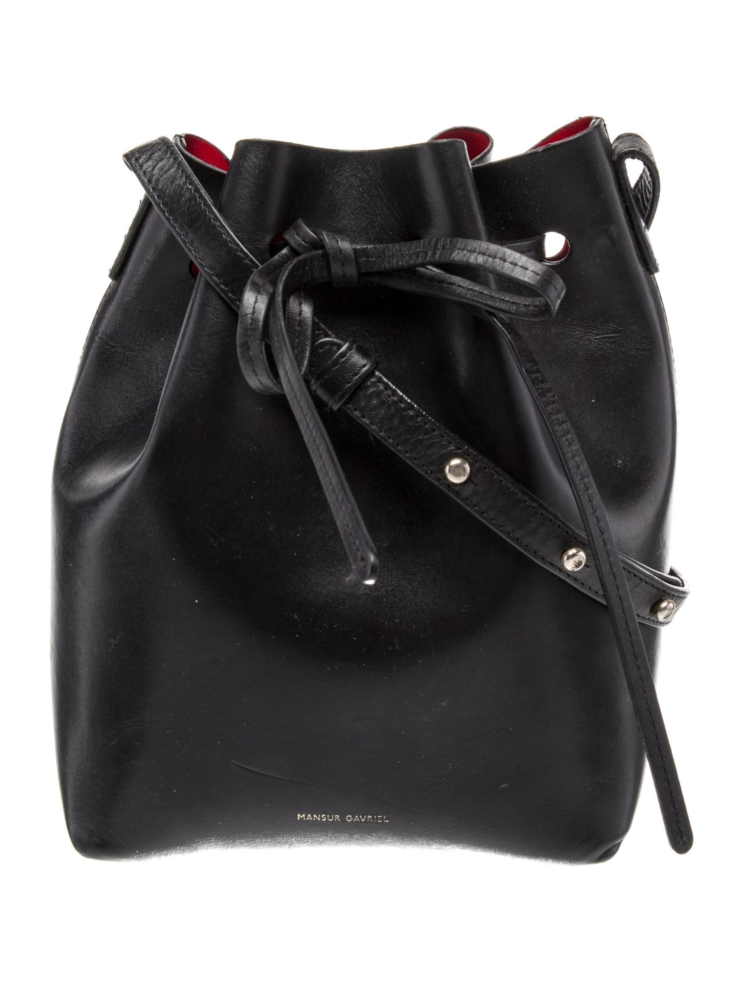Mansur Gavriel Leather Bucket Bag