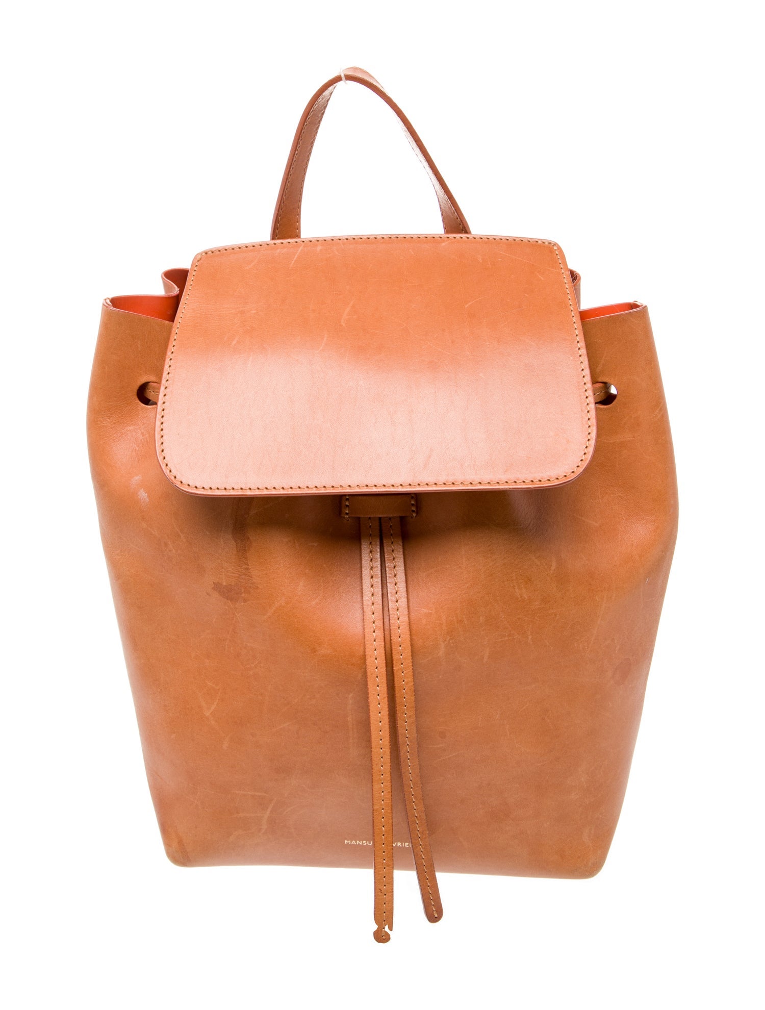 Mansur Gavriel Leather Backpack