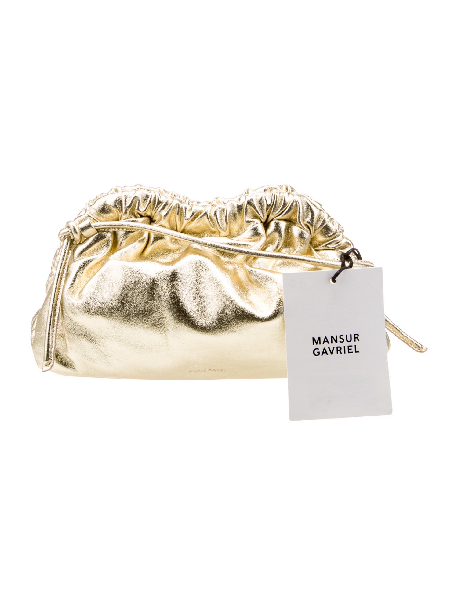 Mansur Gavriel Leather Minaudière w/ Tags