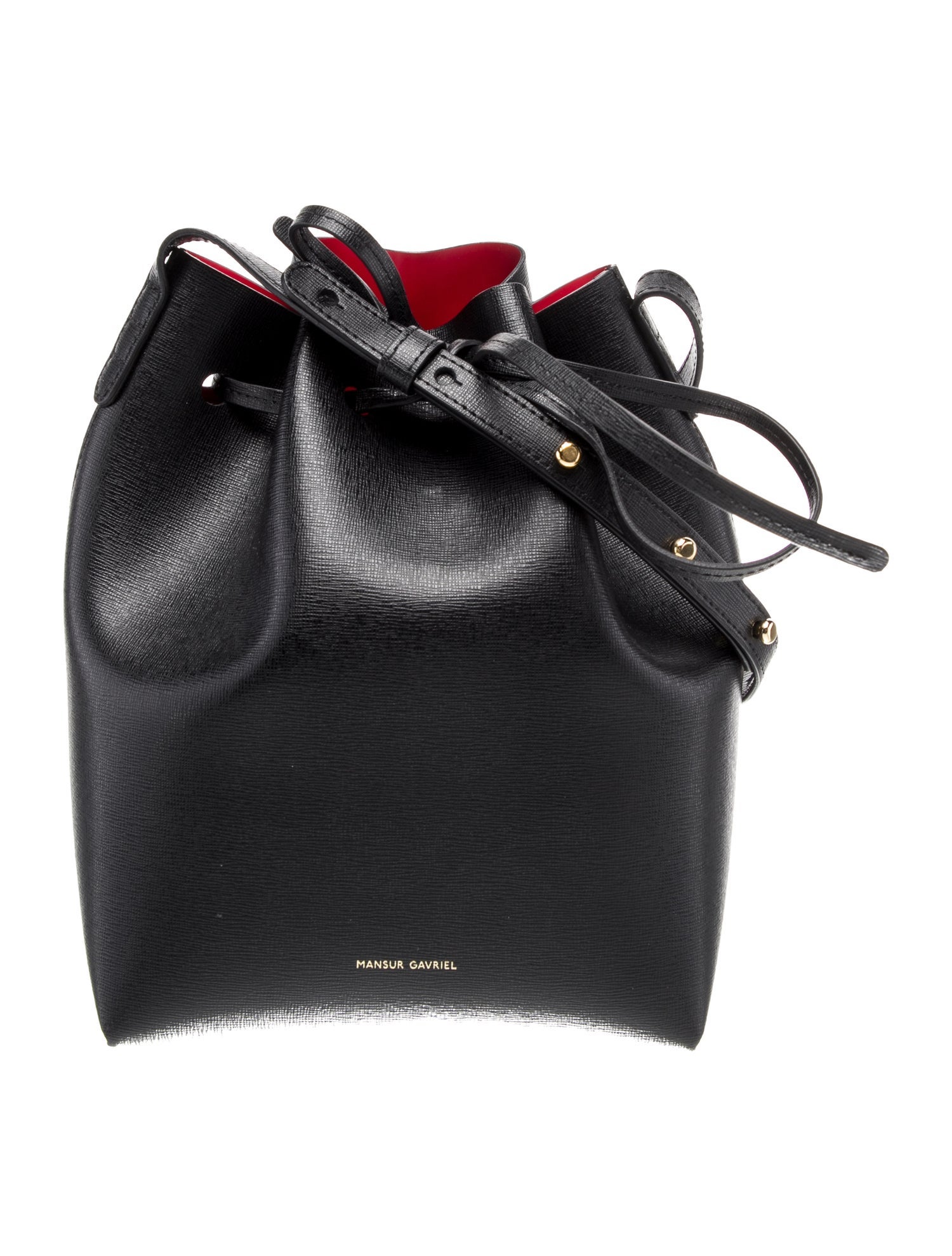 Mansur Gavriel Leather Bucket Bag
