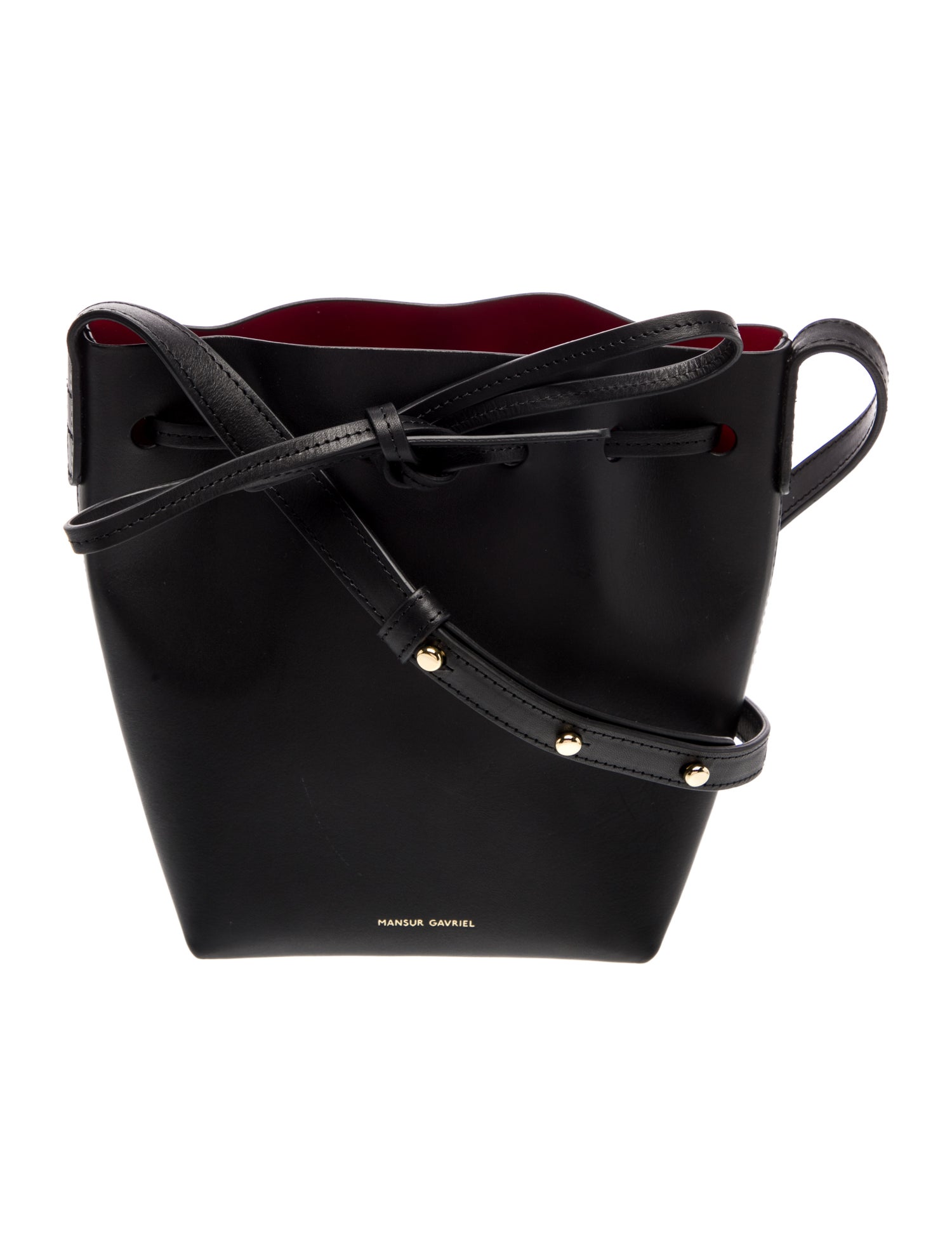 Mansur Gavriel Leather Bucket Bag