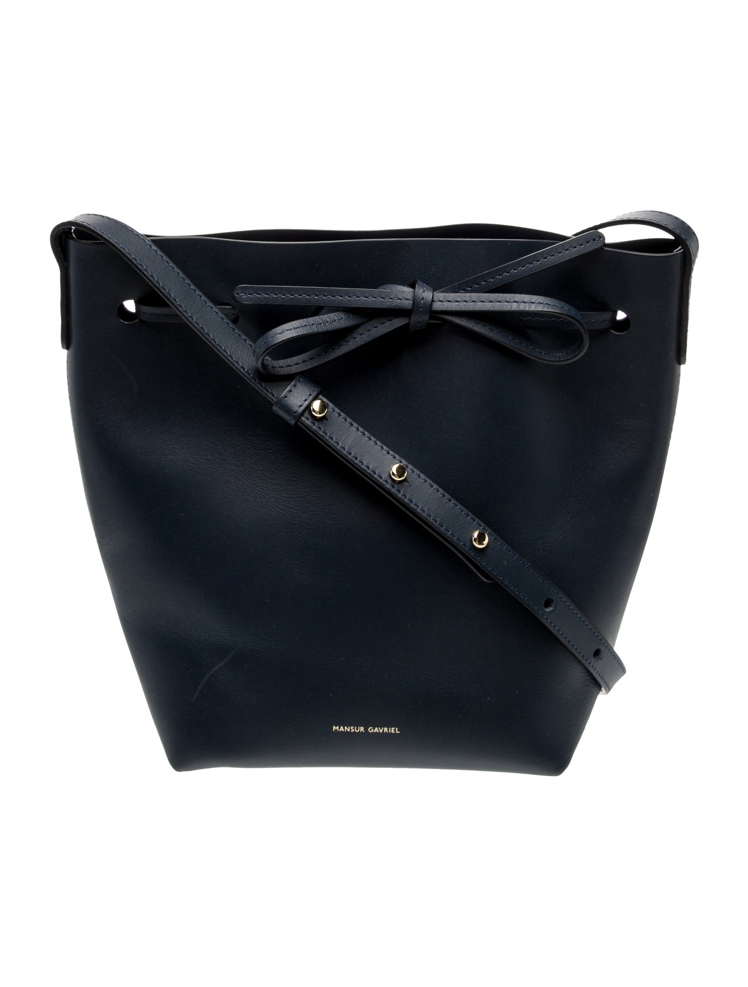 Mansur Gavriel Leather Bucket Bag