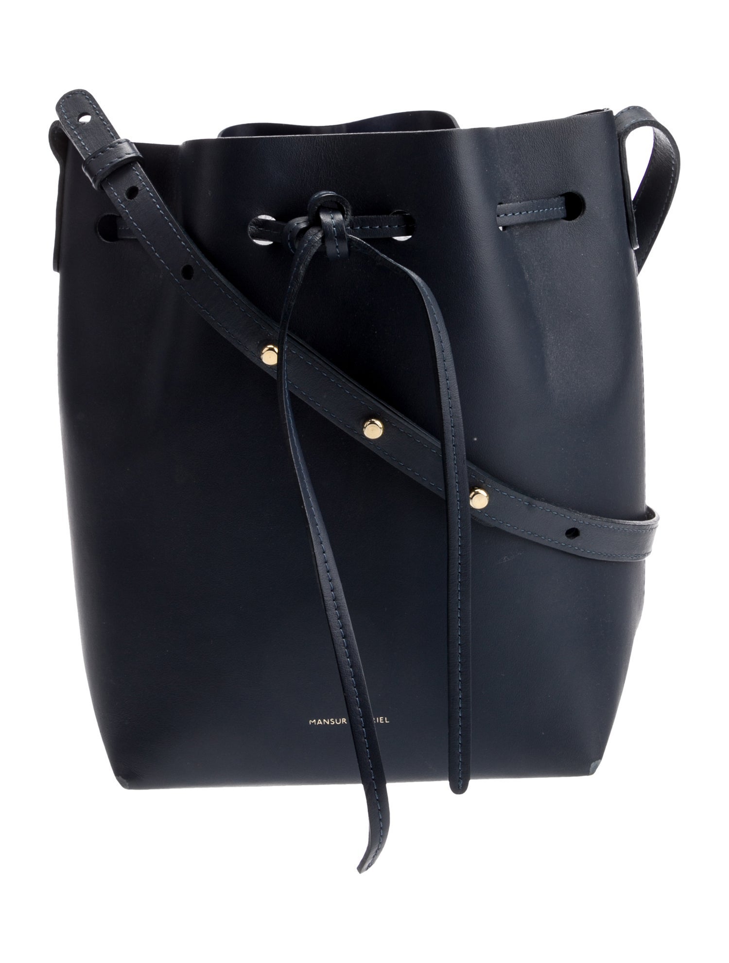 Mansur Gavriel Leather Bucket Bag