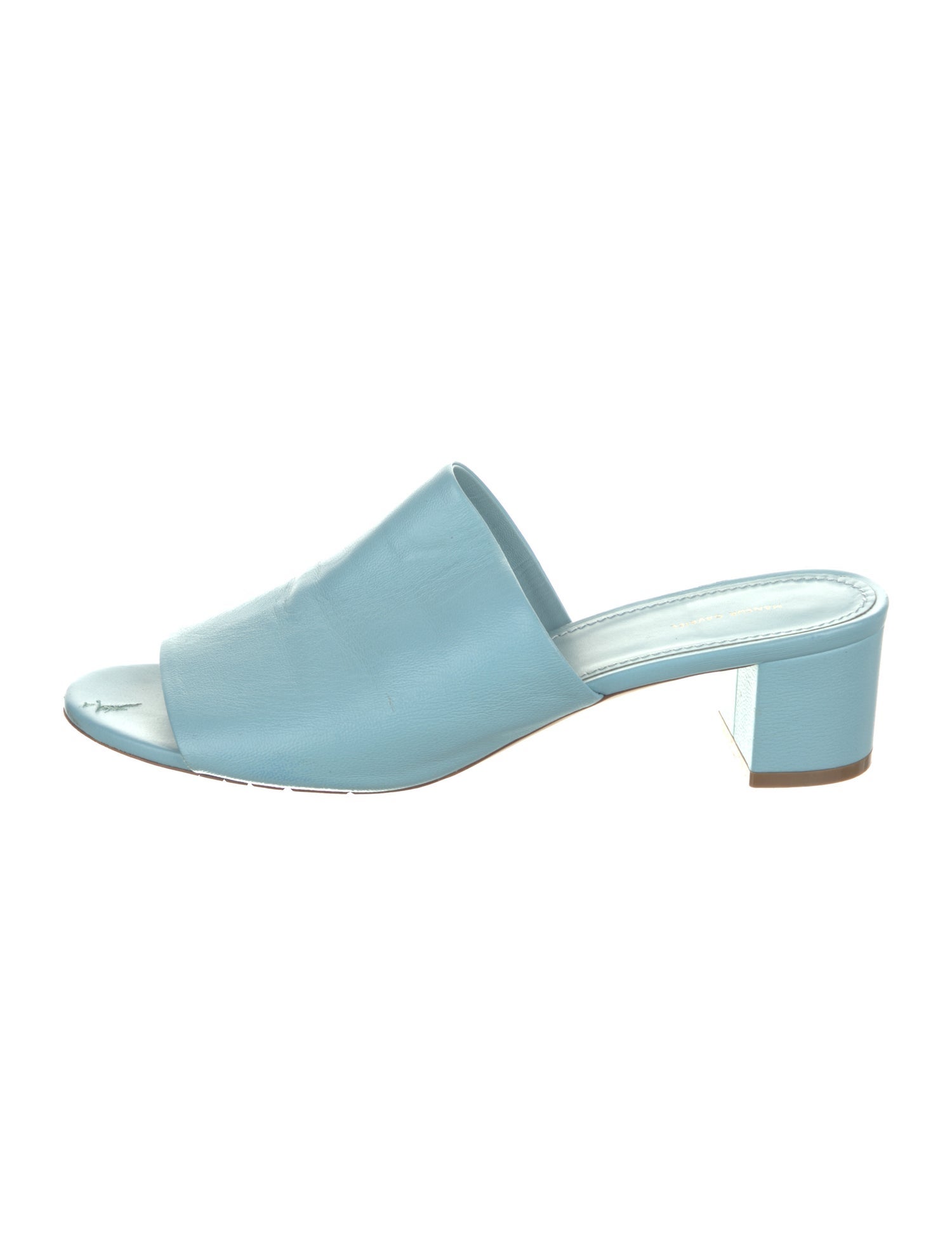 Mansur Gavriel Leather Slides