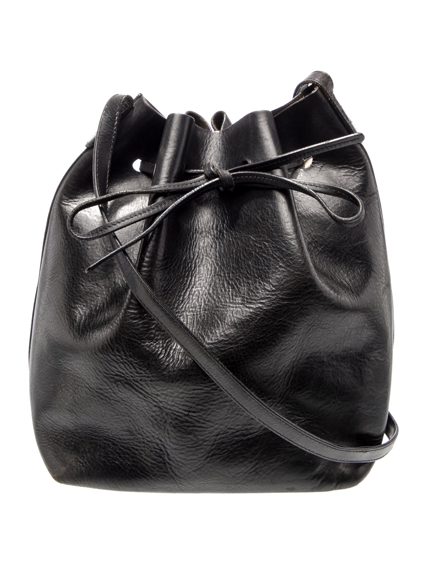 Mansur Gavriel Leather Bucket Bag