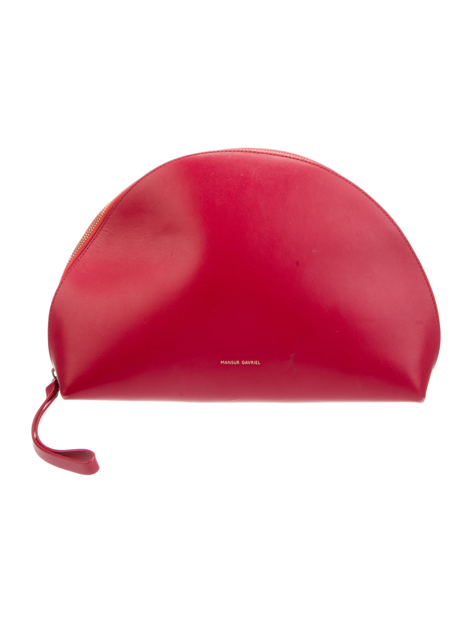 Mansur Gavriel Leather Clutch
