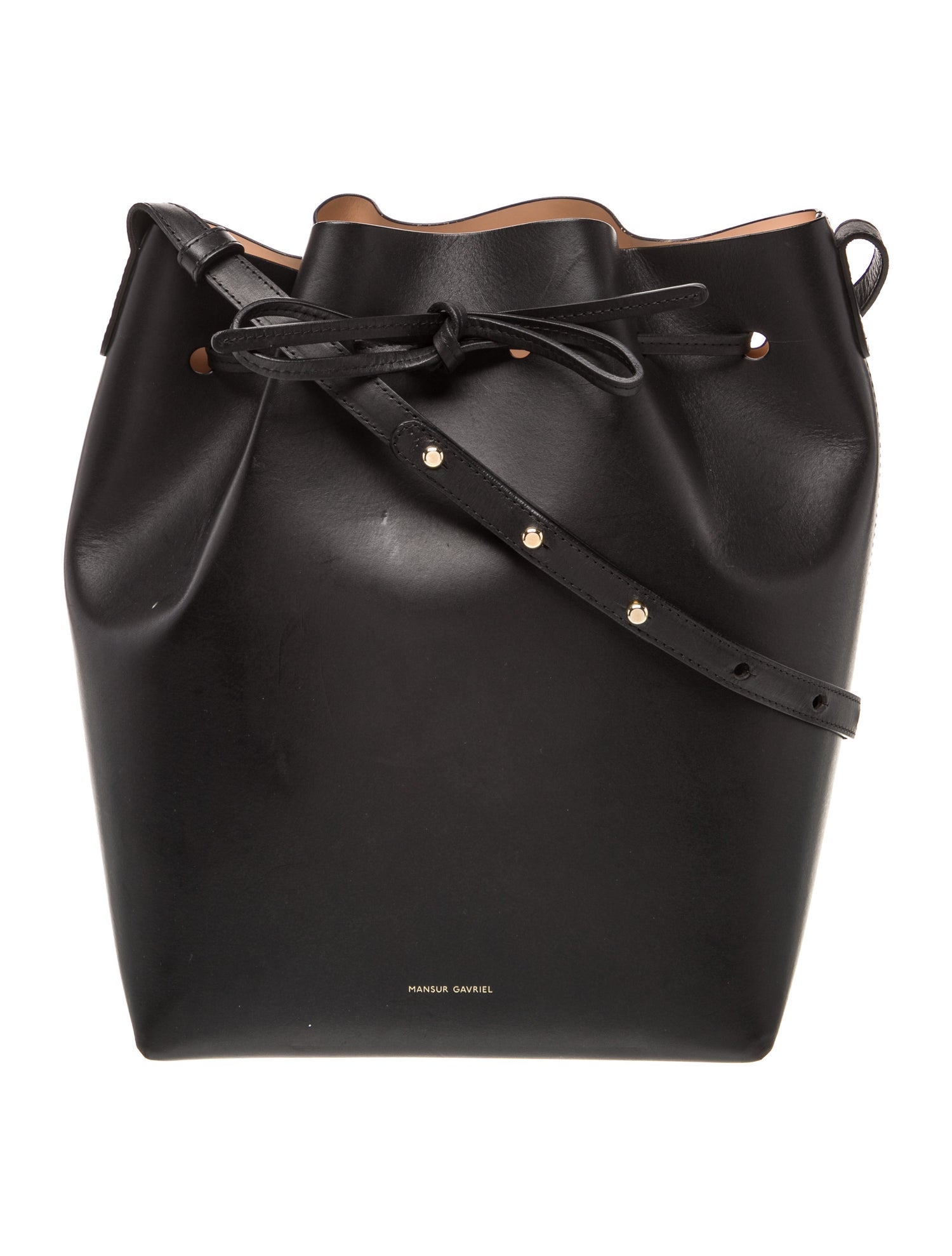 Mansur Gavriel Leather Bucket Bag