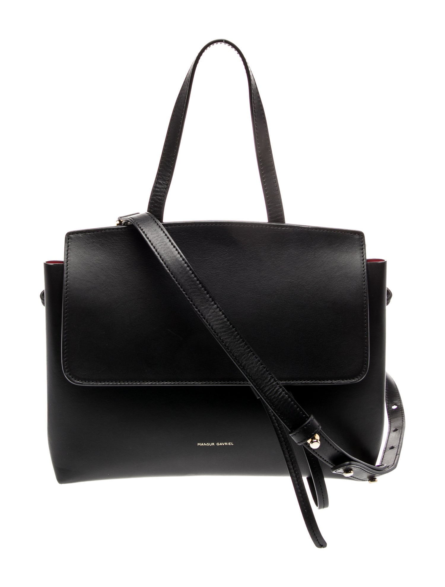 Mansur Gavriel Leather Shoulder Bag