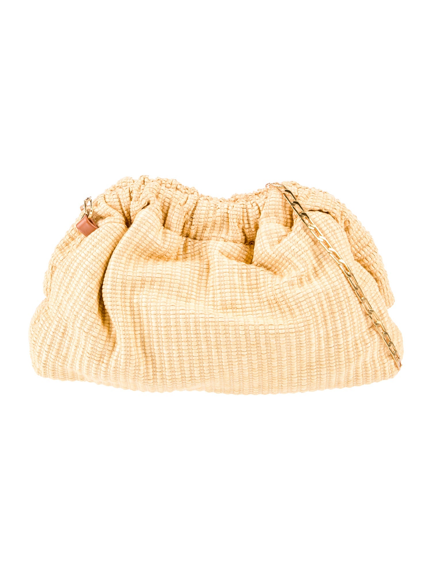 Mansur Gavriel Straw Clutch
