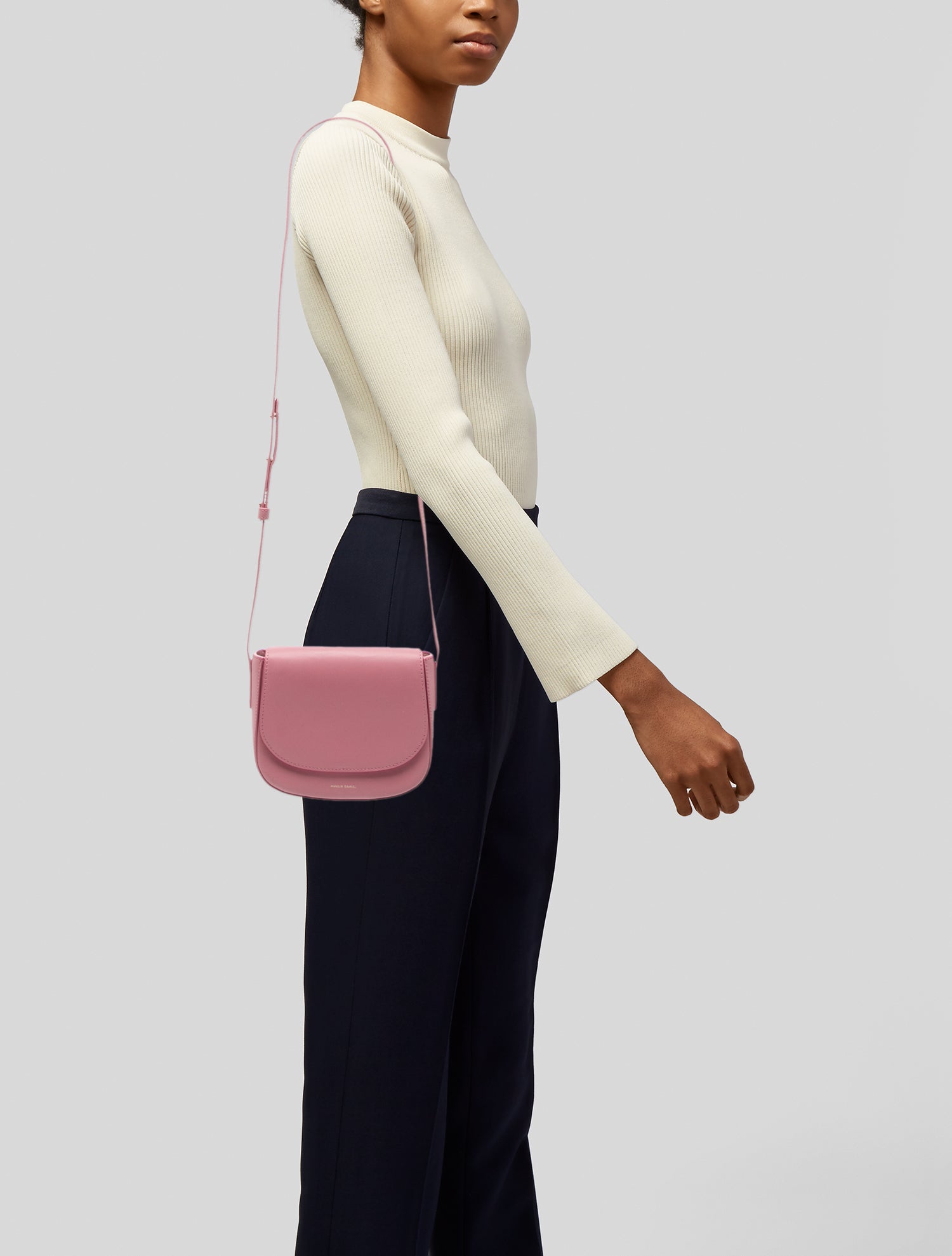 Mansur Gavriel Leather Crossbody Bag