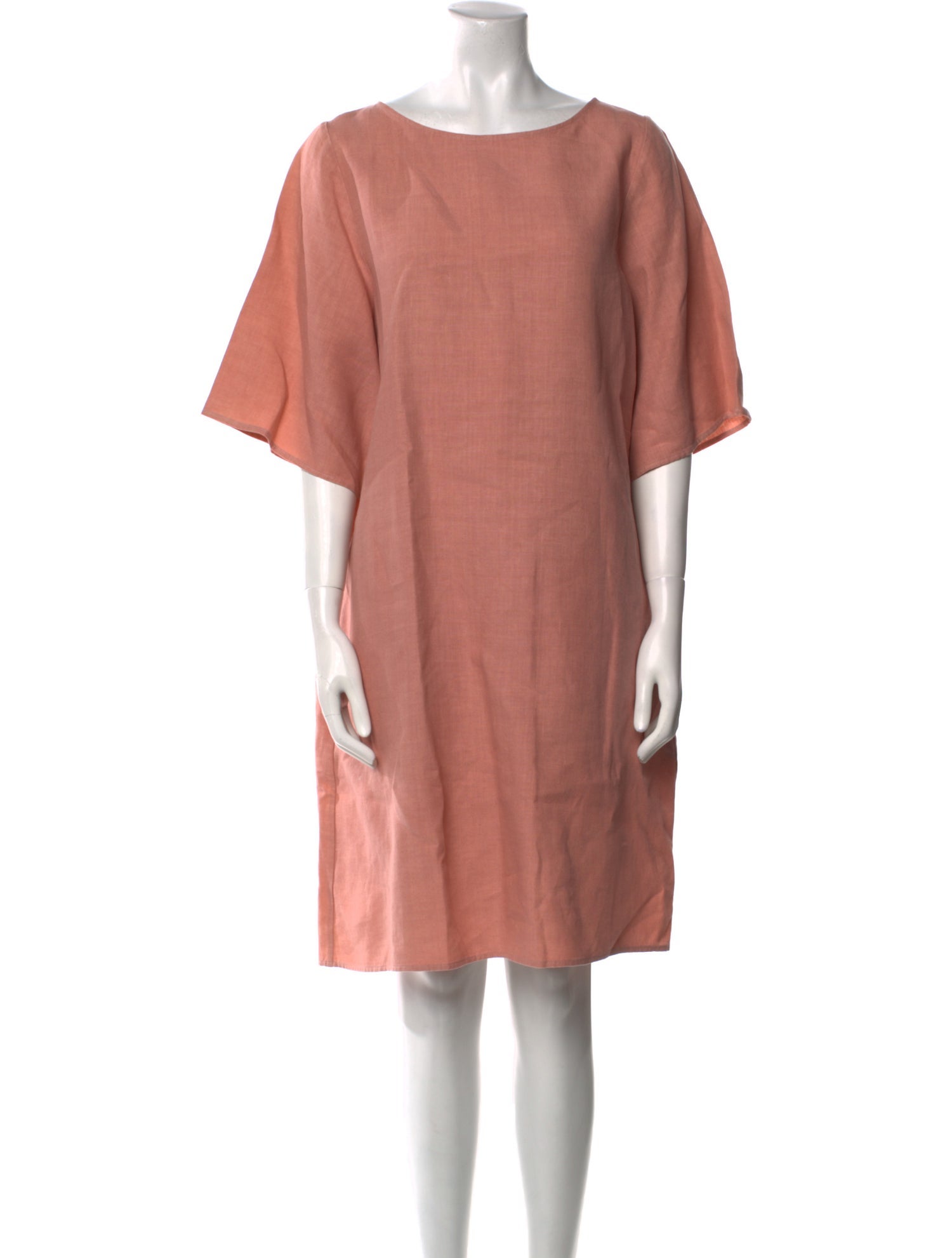 Mansur Gavriel Linen Knee-Length Dress