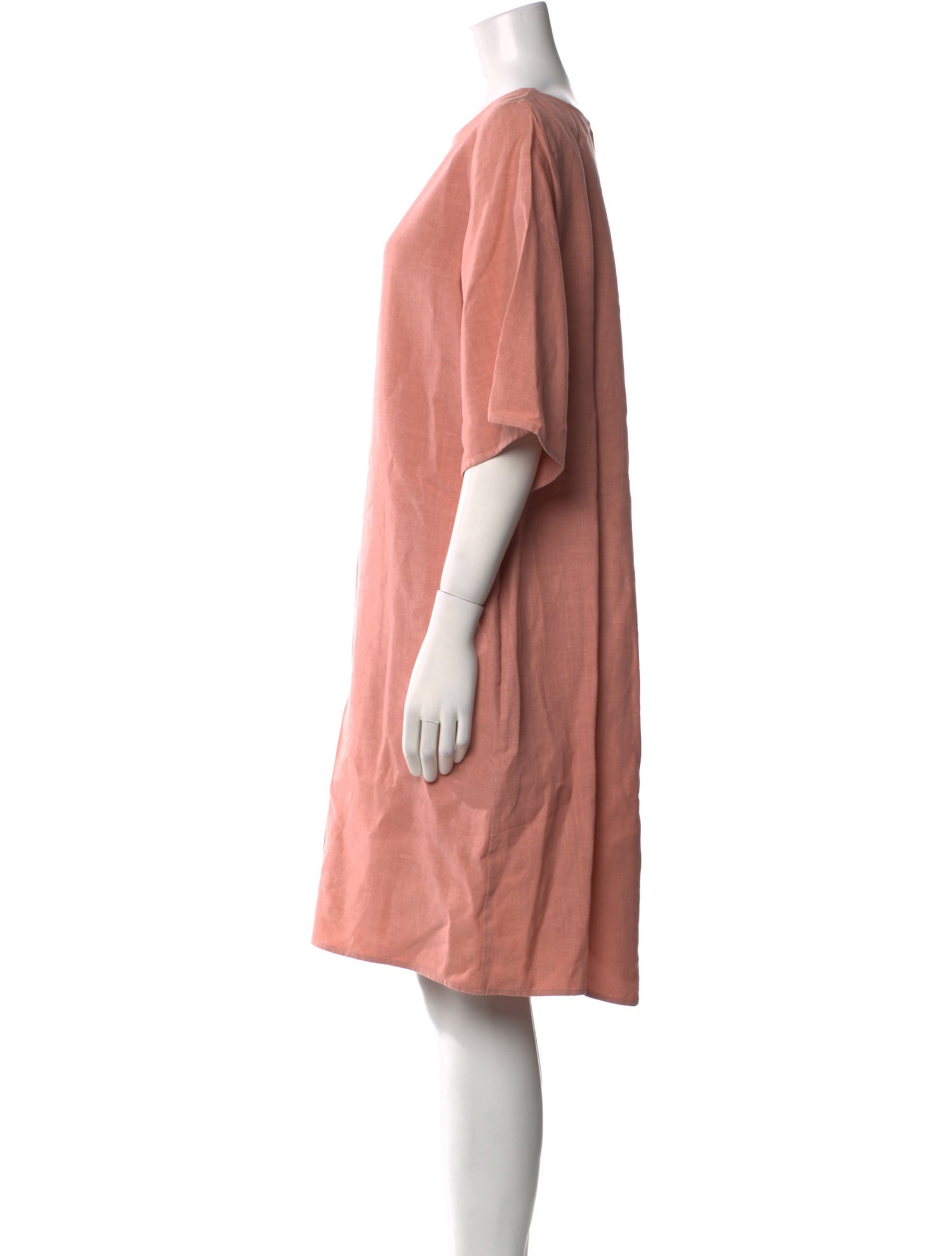Mansur Gavriel Linen Knee-Length Dress