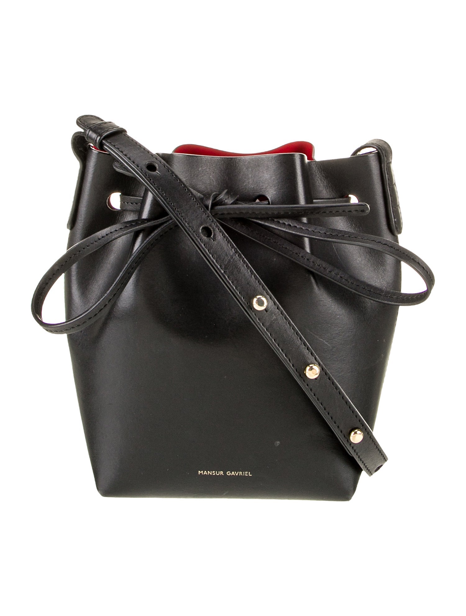 Mansur Gavriel Leather Shoulder Bag