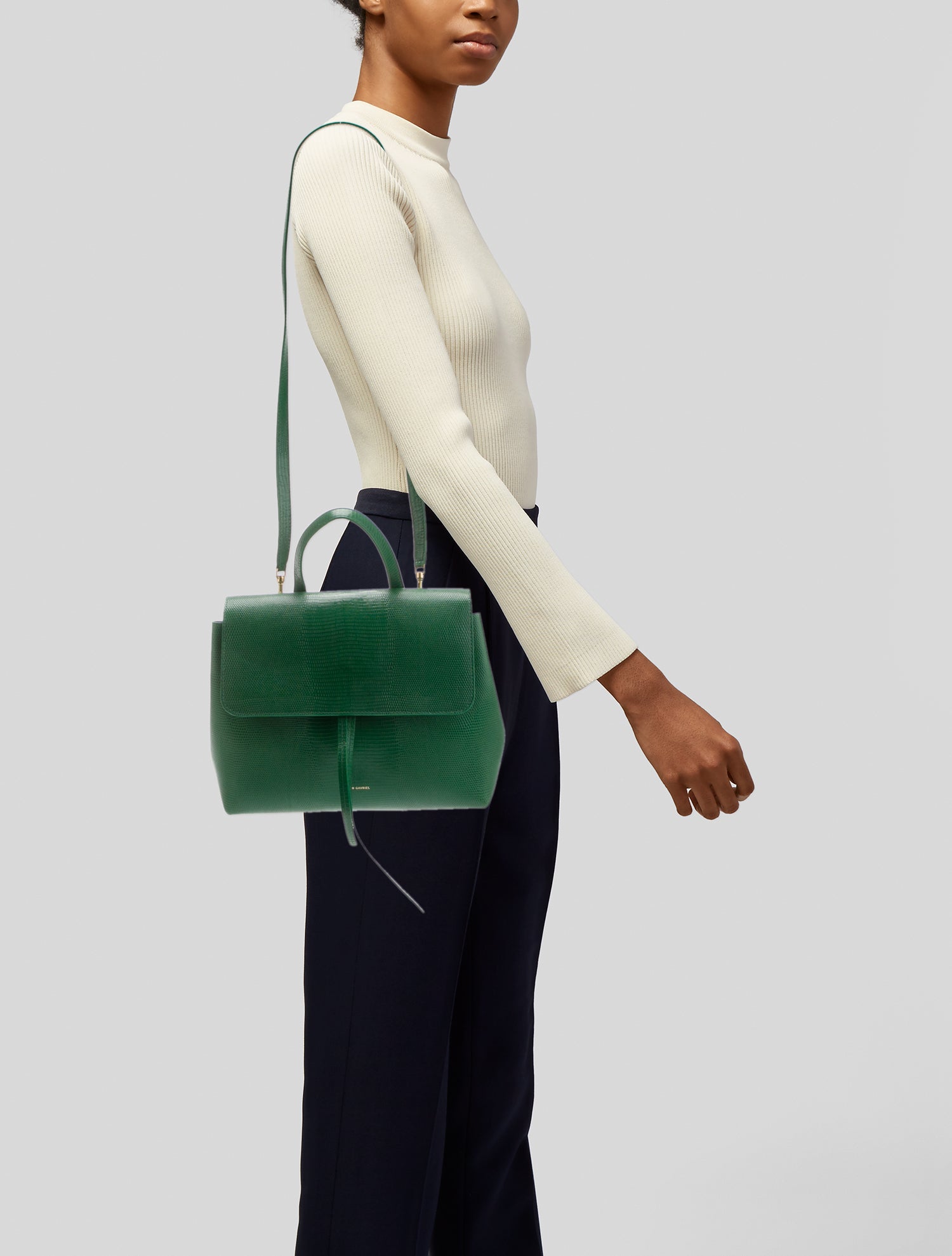 Mansur Gavriel Leather Backpack w/ Tags