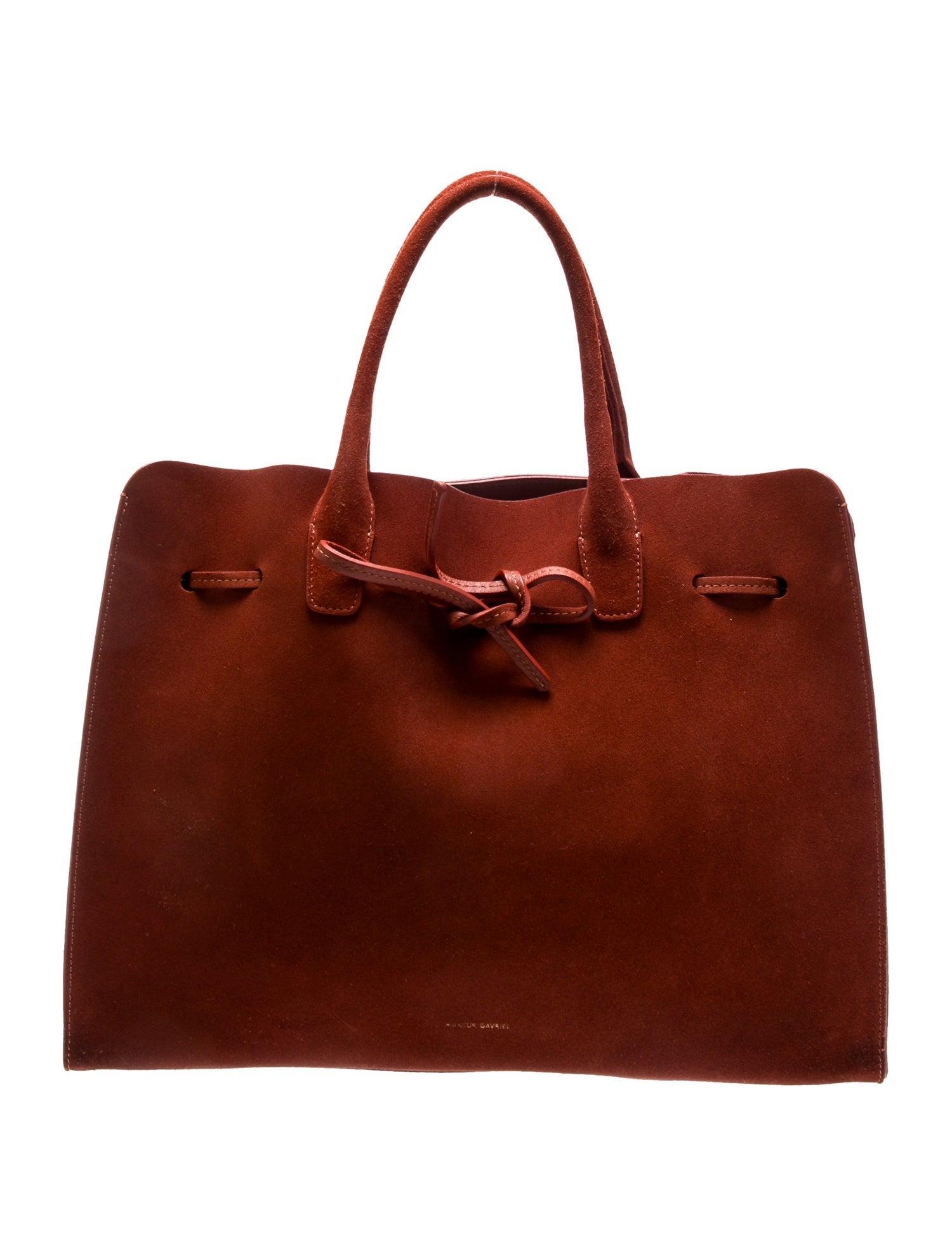 Mansur Gavriel Suede Top Handle Bag