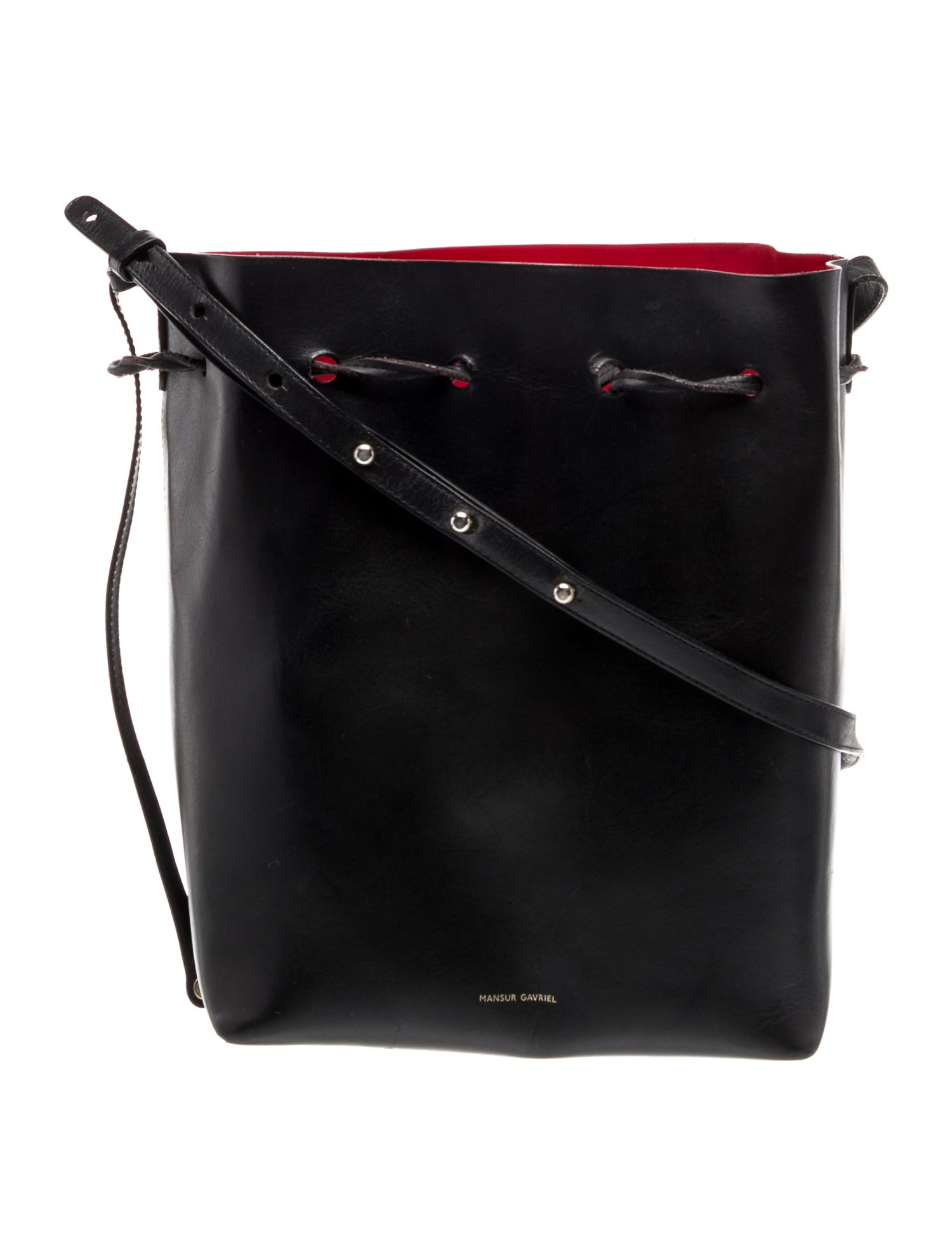 Mansur Gavriel Leather Bucket Bag