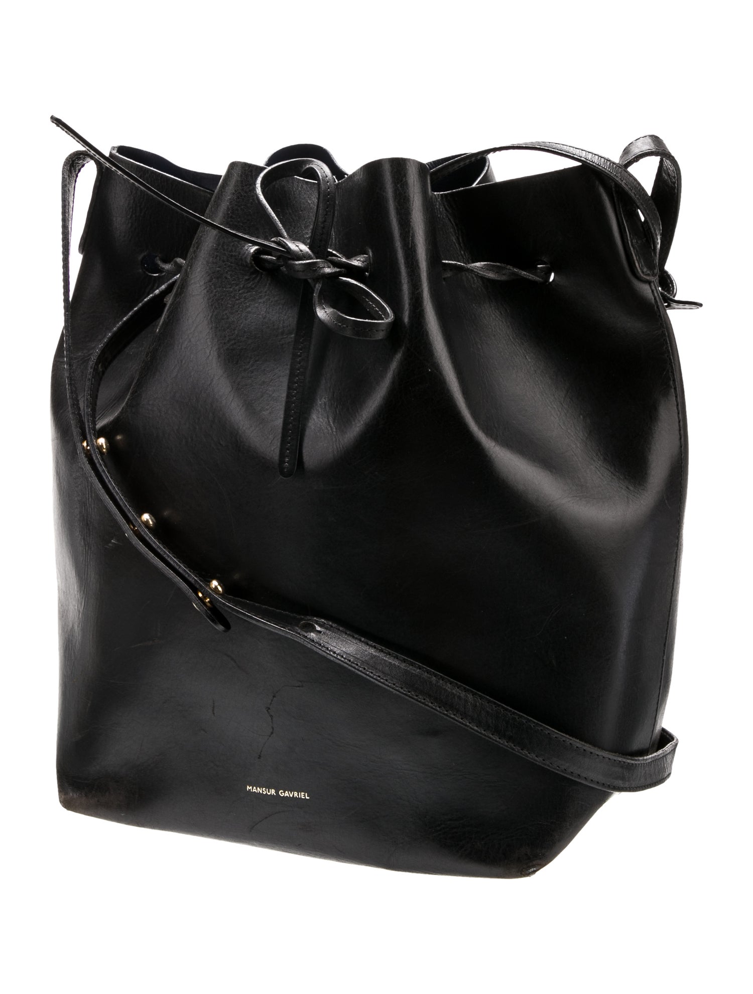 Mansur Gavriel Leather Shoulder Bag
