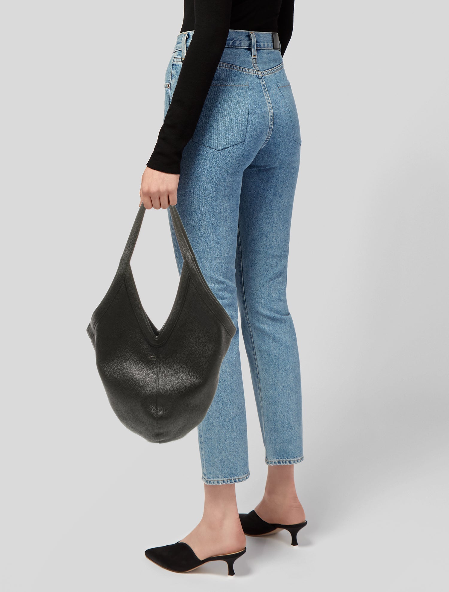 Mansur Gavriel Leather Hobo
