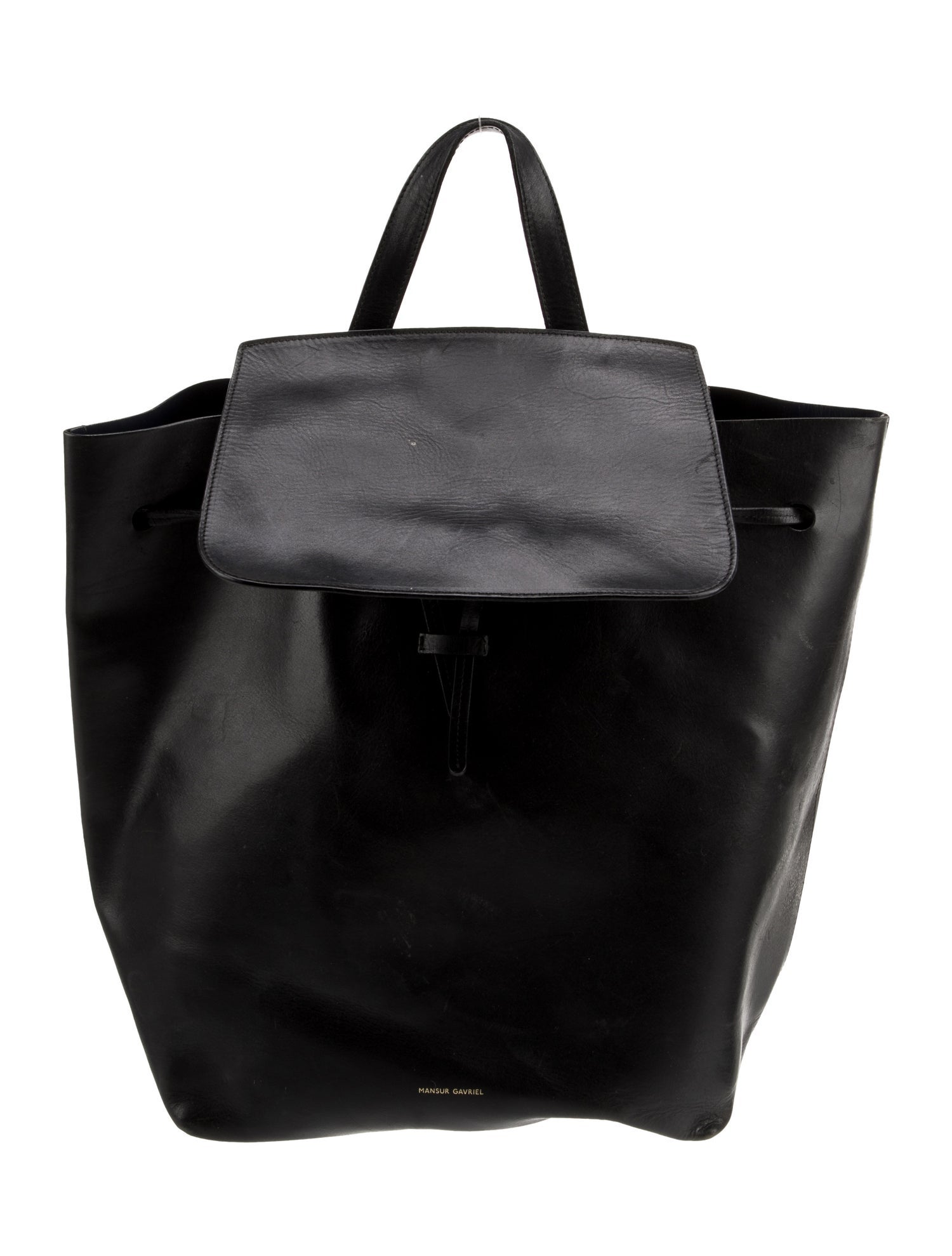 Mansur Gavriel Leather Backpack