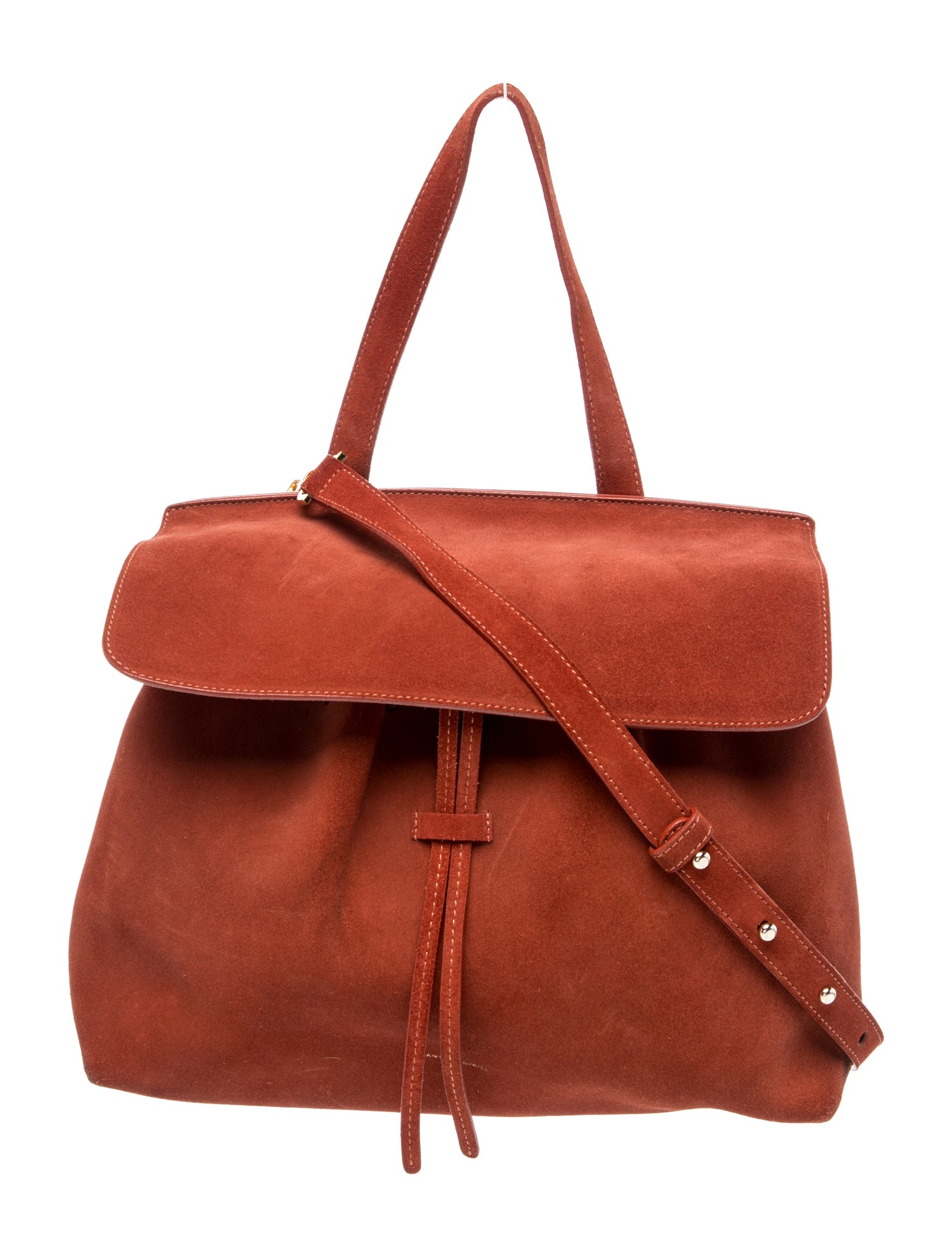 Mansur Gavriel Suede Shoulder Bag