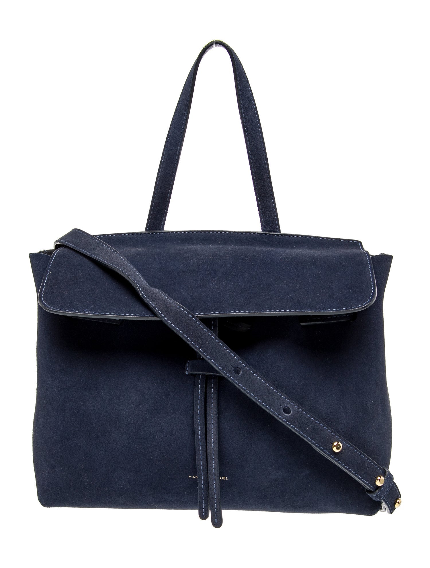 Mansur Gavriel Suede Top Handle Bag