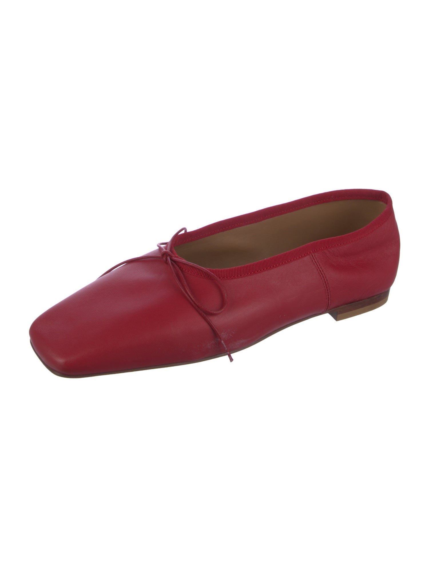 Mansur Gavriel Leather Ballet Flats