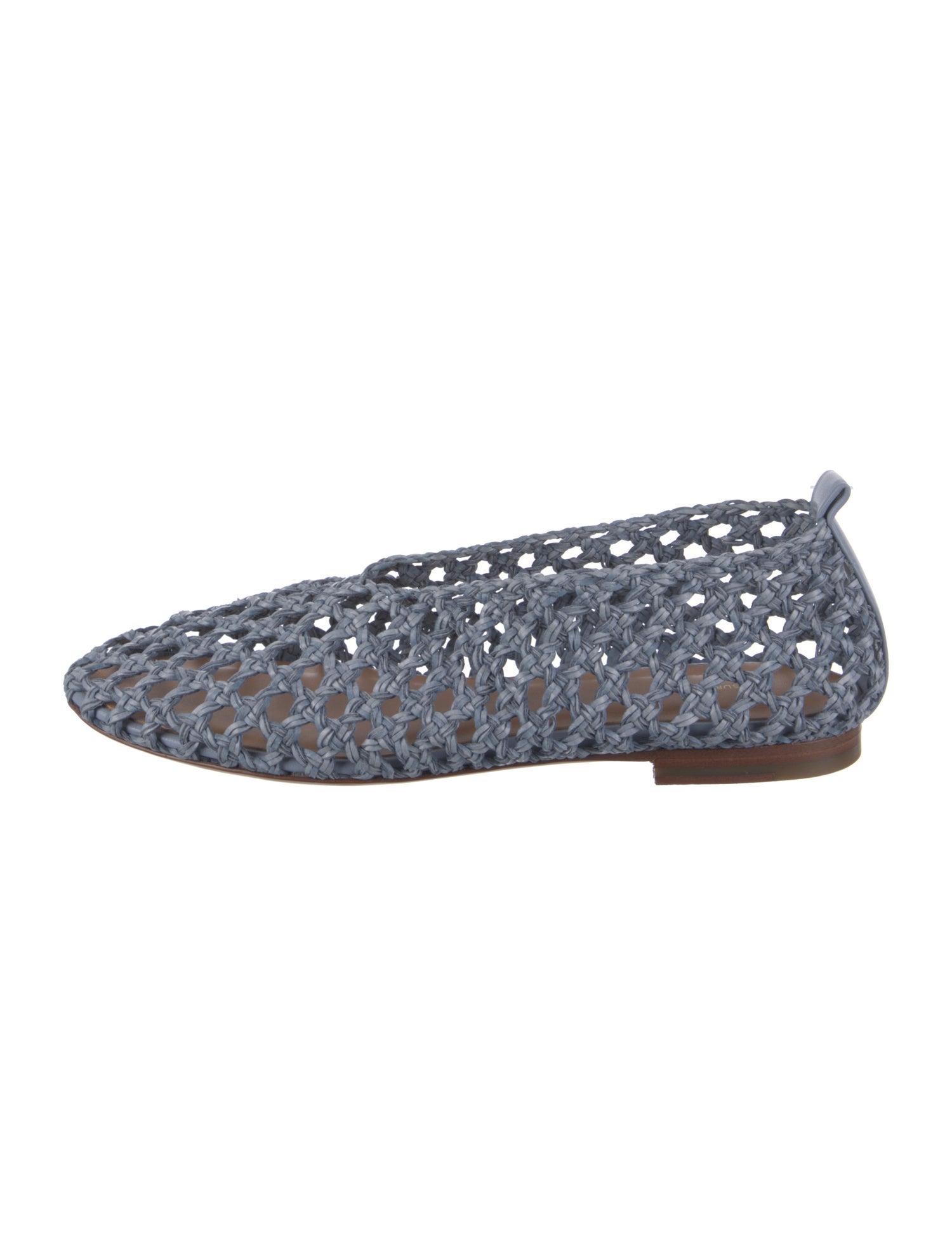 Raffia Ballet Flats