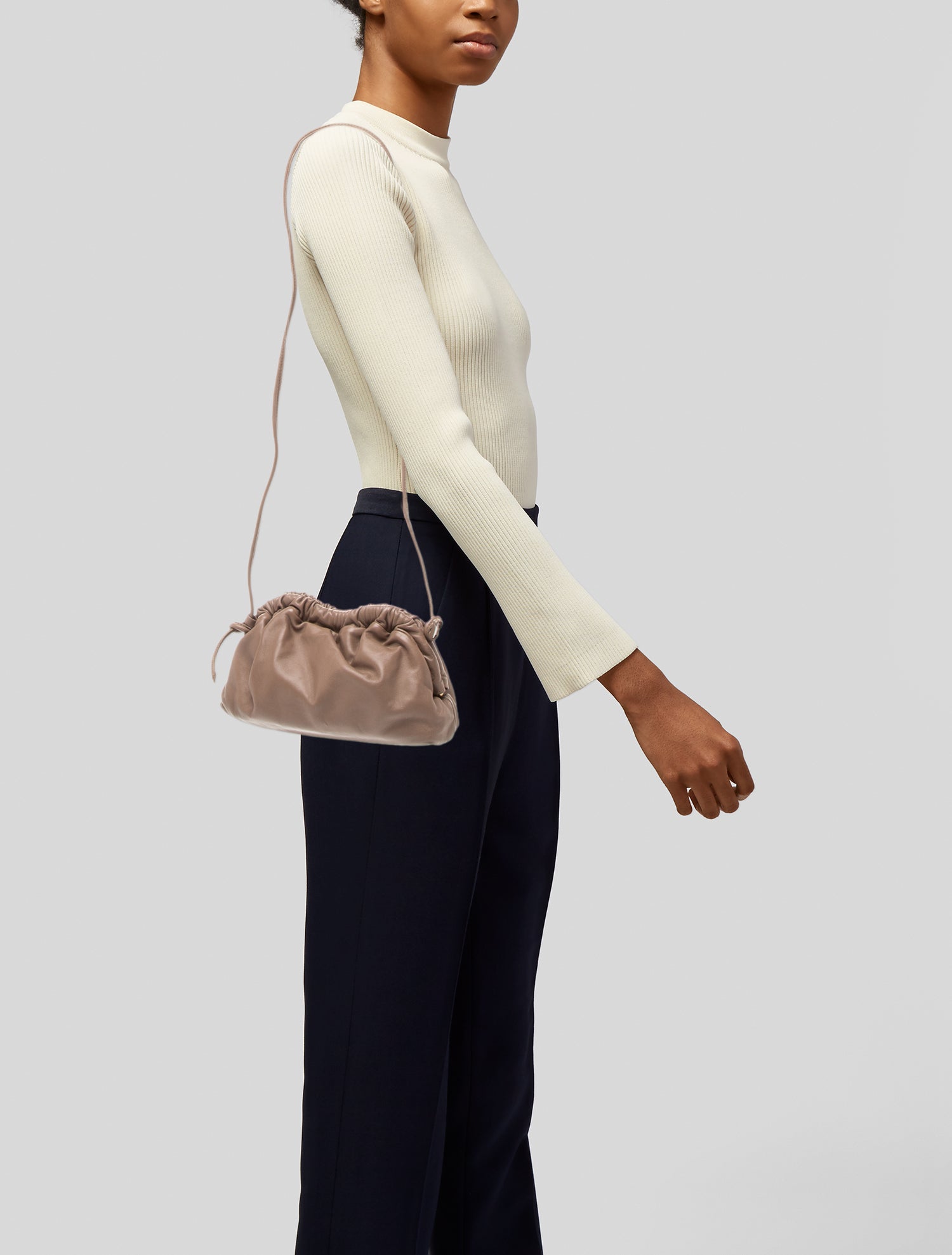 Mansur Gavriel Leather Evening Bag