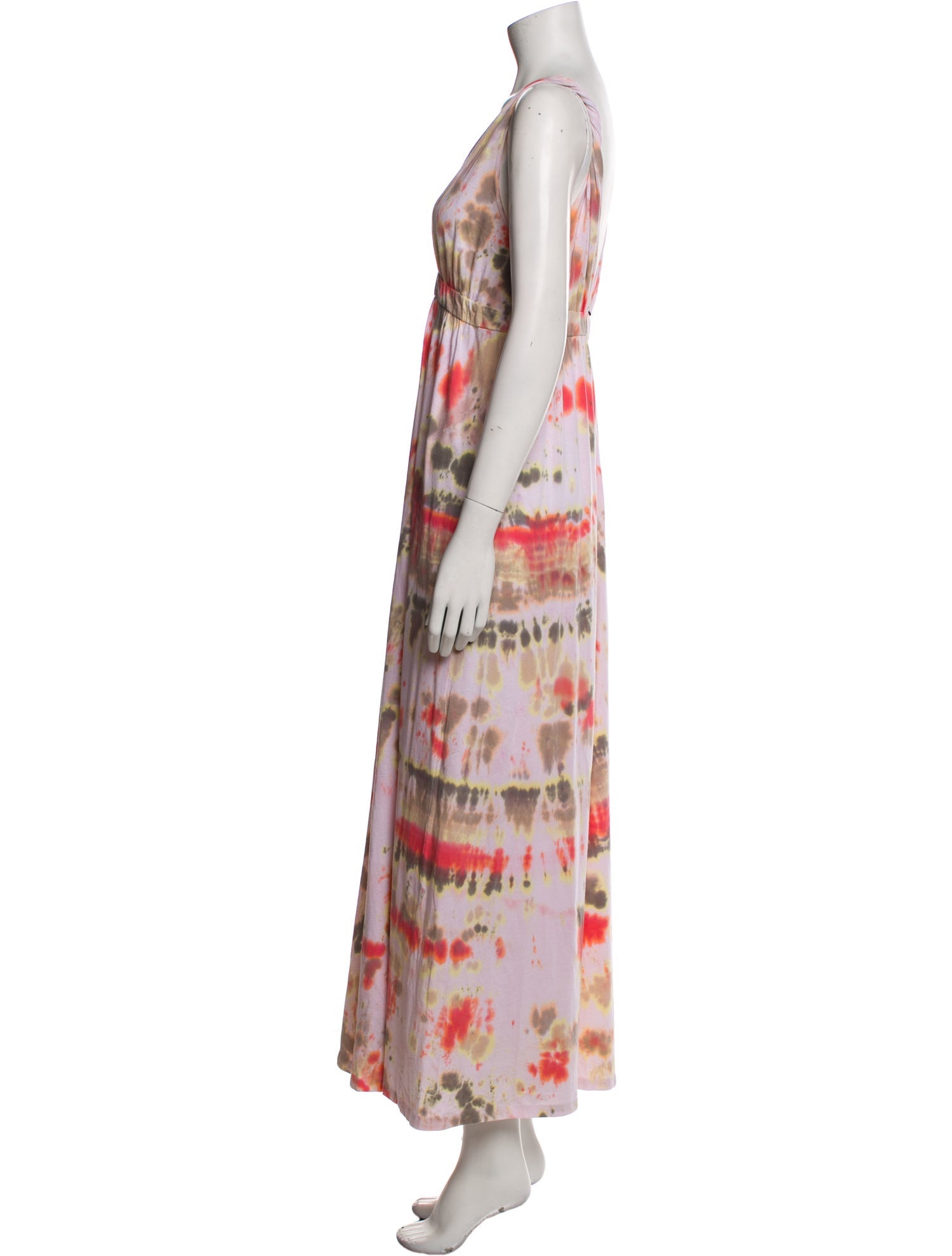 Gypsy Sport Tie-Dye Print Long Dress